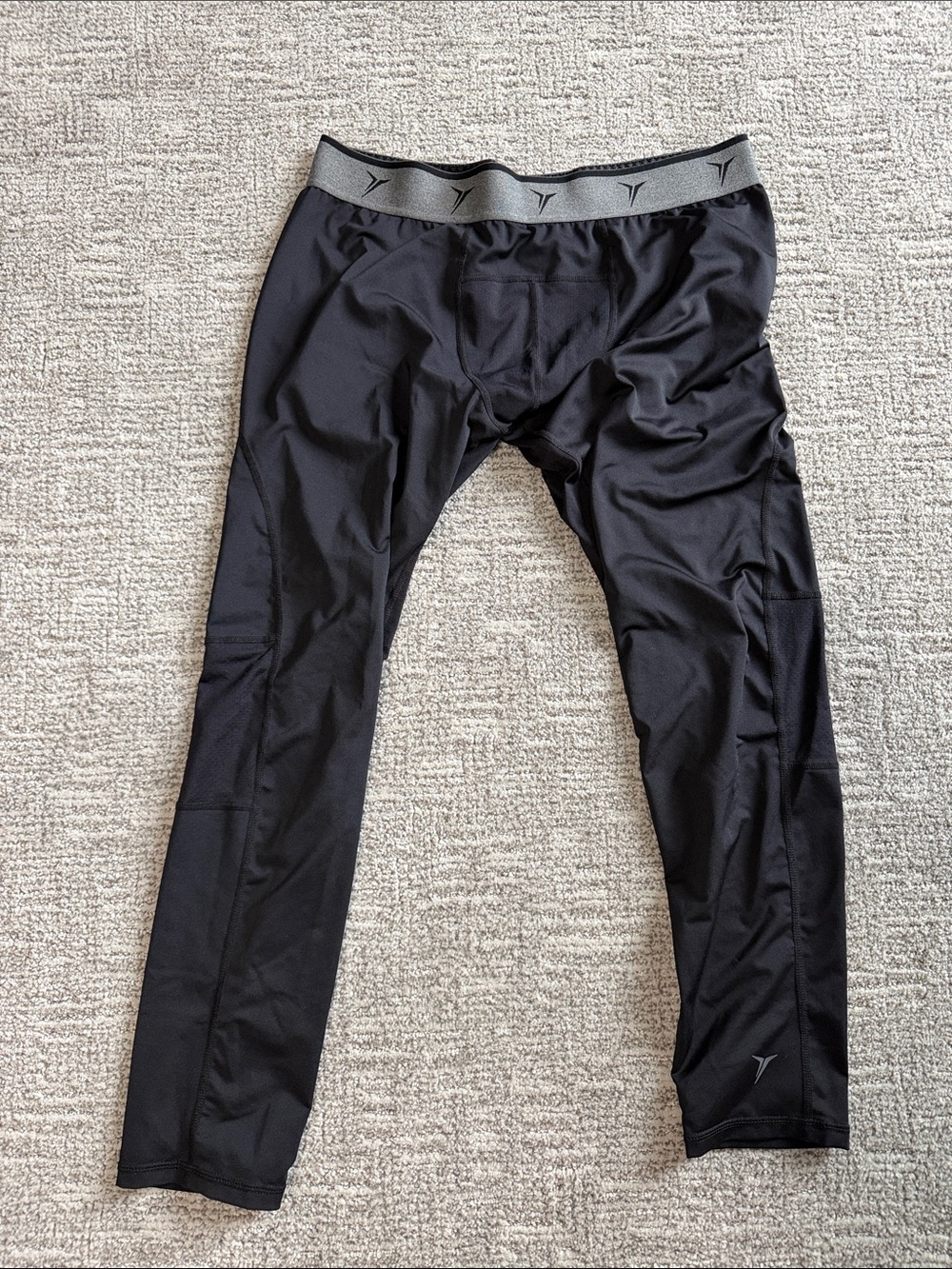 Old Navy Black Joggers with Gray Elastic Waistband